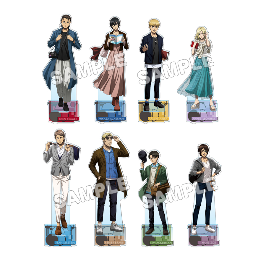 『進撃の巨人』描き下ろしグッズ新登場！