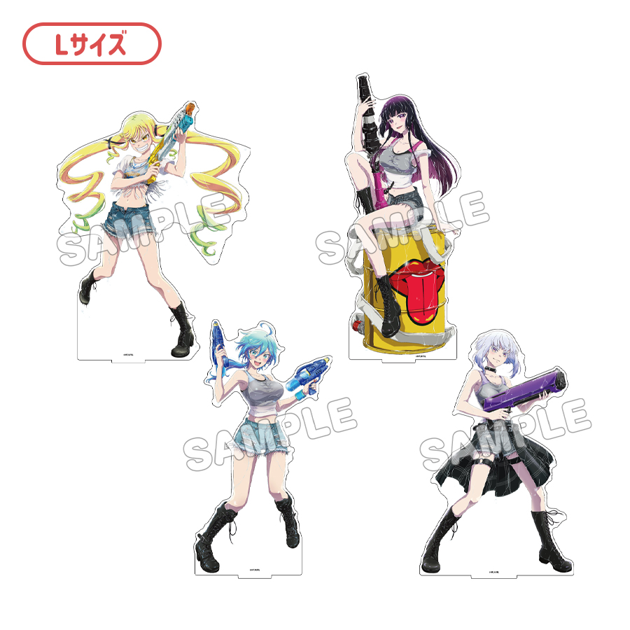 アニメ「ロックは淑女の嗜みでして」描き下ろしグッズ登場！