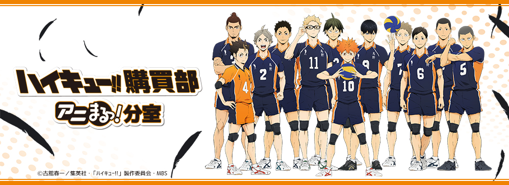 ハイキュー!! | TBS・MBSアニメ 公式オンラインストア「アニまる ハイキュー!! | TBS・MBSアニメ 公式オンラインストア「アニまる