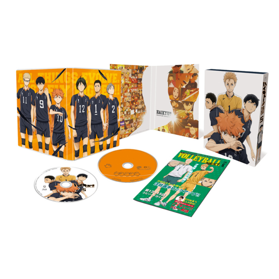 ハイキュー!! セカンドシーズン／DVD／vol.5（初回生産限定版） | TBS・MBSアニメ 公式オンラインストア「アニまるっ！」