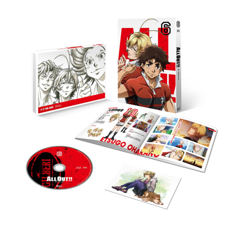 (未使用･未開封品)　ALL OUT!! 第6巻(初回限定版) [Blu-ray] qdkdu57 ALL OUT!! 第6巻＜初回限定版＞/雨瀬シオリ