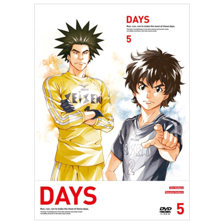 DAYS／DVD／第5巻（初回限定版） | TBS・MBSアニメ 公式
