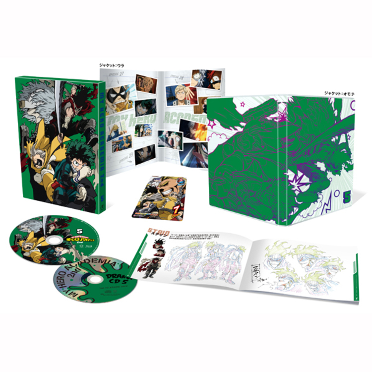 僕のヒーローアカデミア 2nd／Blu-ray／Vol.5（初回生産限定版