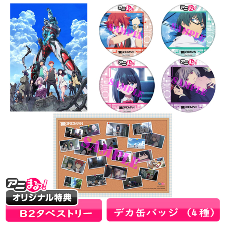 SSSS.GRIDMAN/DVD/全巻購入セット(アニまるっ!オリジナル特典付き