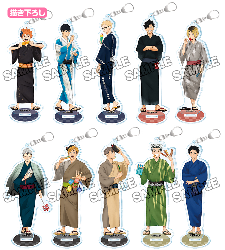 ハイキュー 縁日 スタンド付きアクリルキーホルダー 宮治 ハイキュー アニまるっ