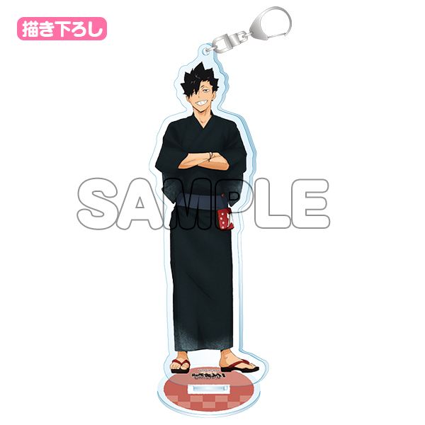 ハイキュー 縁日 スタンド付きアクリルキーホルダー 黒尾鉄朗 ハイキュー アニまるっ