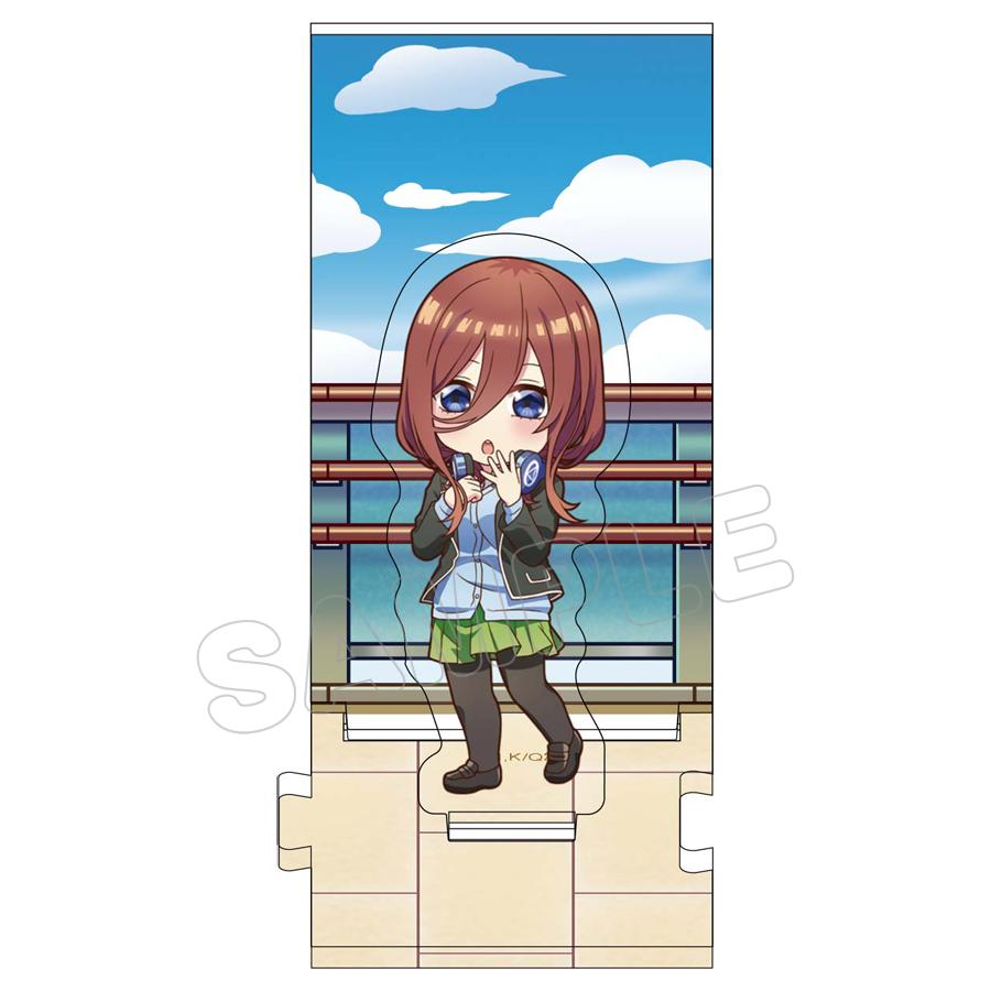 アクリルジオラマ 三玖 五等分の花嫁 アニまるっ