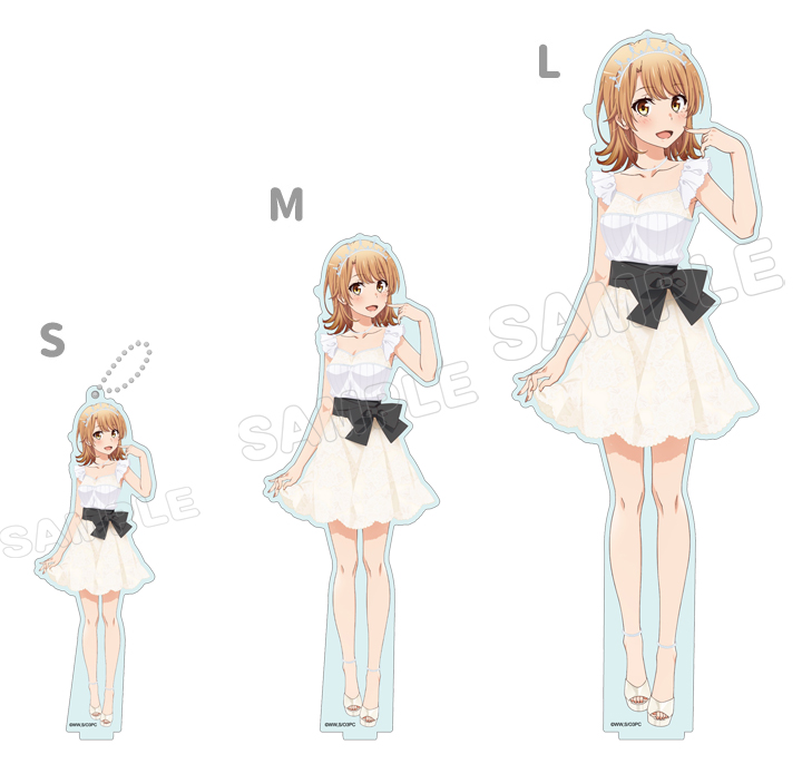 もっと大きいサイズで楽しみたい方には別売りのM／Lサイズがオススメです。