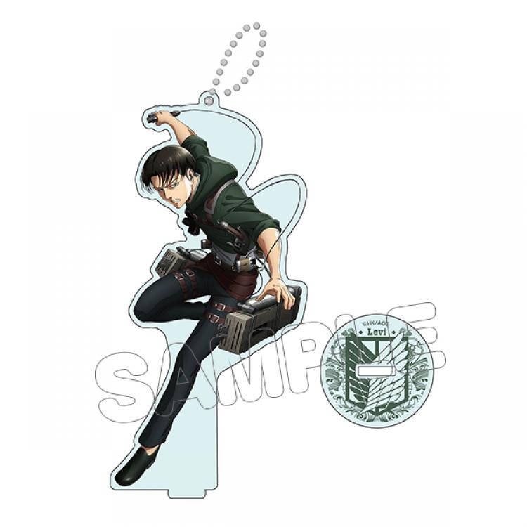 描き下ろしアクリルフィギュアs リヴァイ 進撃の巨人 6 28迄 アニまるっ