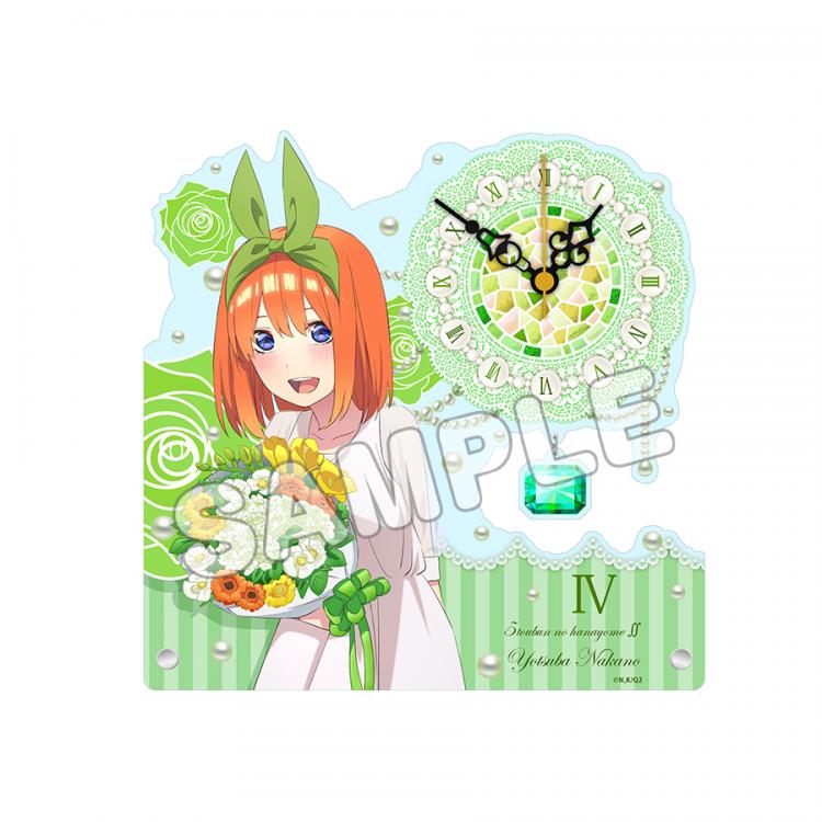 ！五等分の花嫁！置時計！！レア商品！！ TVアニメ『五等分の花嫁∬』×「INDEPENDENT」のコラボレーション