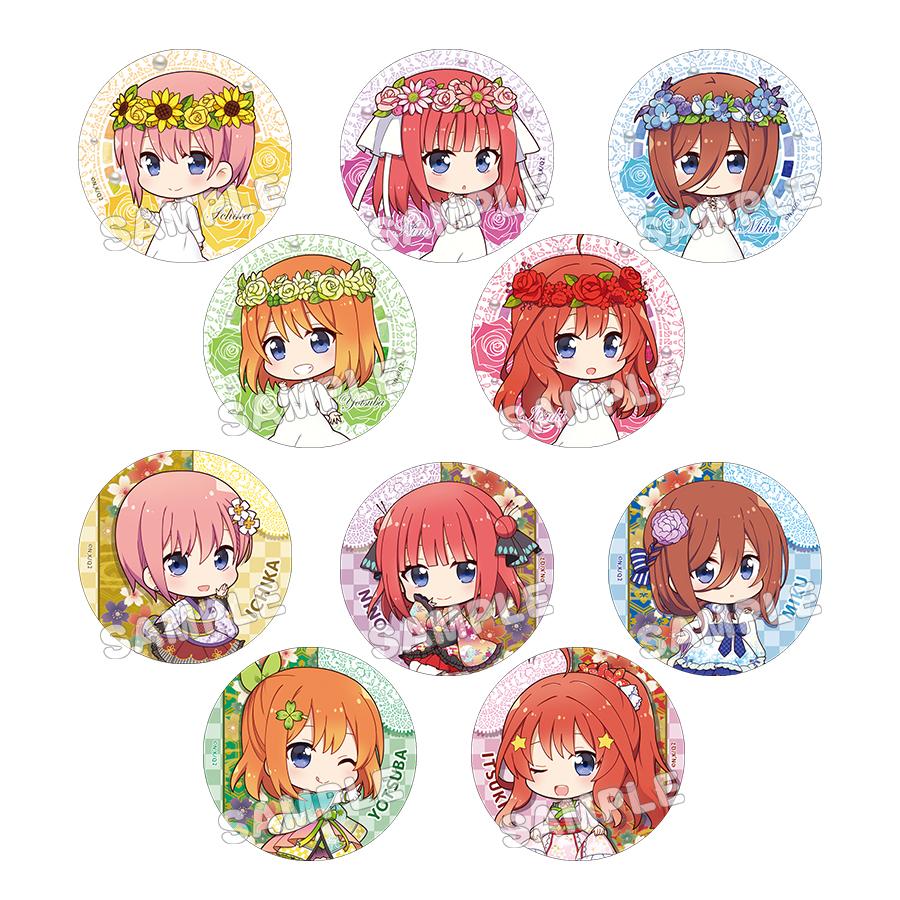 五等分の花嫁缶バッジ - ピンズ・ピンバッジ・缶バッジ