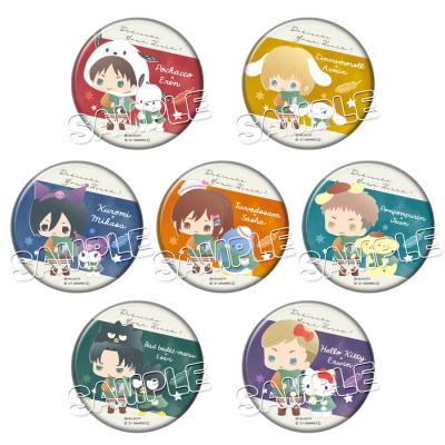 進撃の巨人 ミカサ×クロミ むにゅぐるみマスコットSサンリオコラボ 進撃の巨人×サンリオキャラクターズ ミカサ むにゅぐるみ