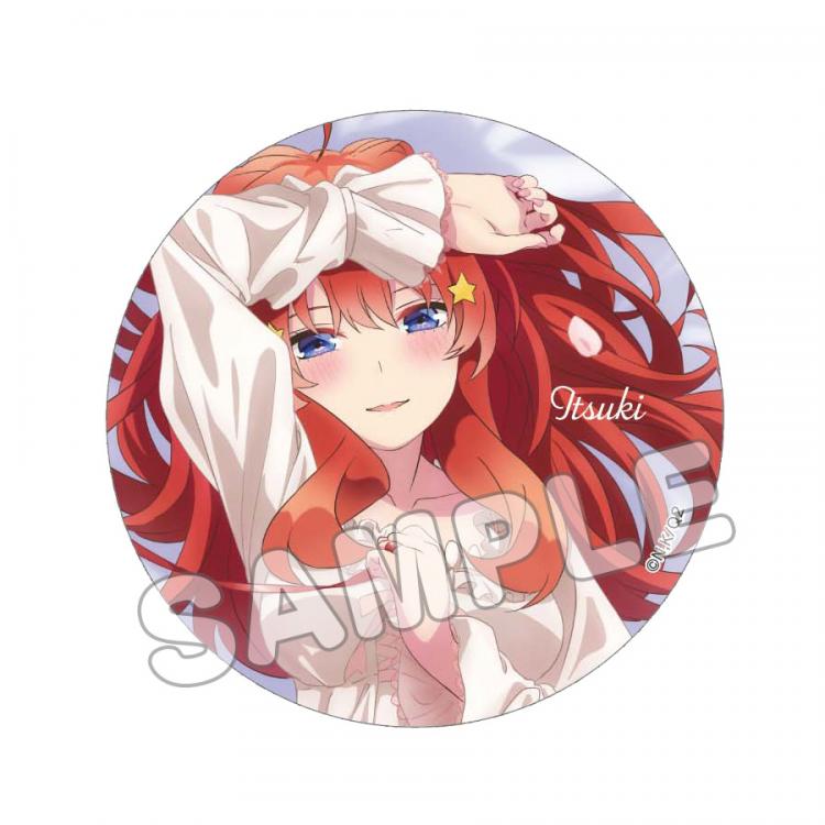 五等分の花嫁 ネグリジェ 缶バッジ 一花
