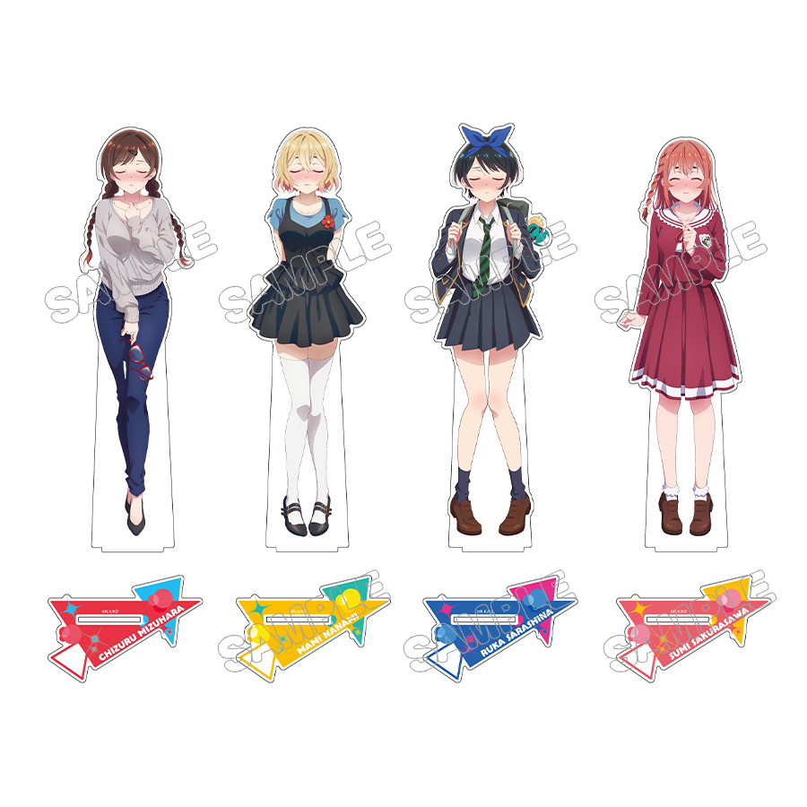 TBS限定】描き下ろしアクリルフィギュアL(背伸び)／彼女、お借りします 
