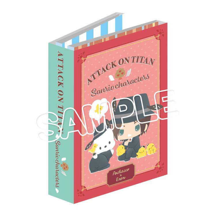 パタパタメモB(デフォルメキャラ)／進撃の巨人×サンリオ
