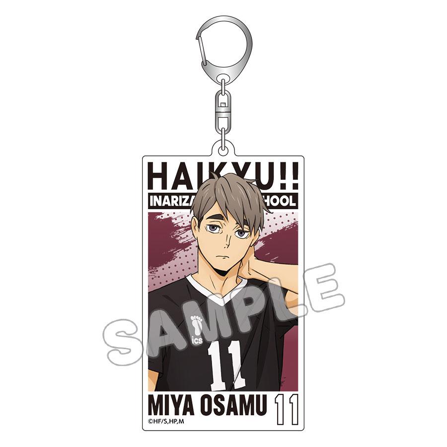 アクリルbigタグキーホルダー 宮治 ハイキュー Tbs Mbsアニメ 公式オンラインストア アニまるっ