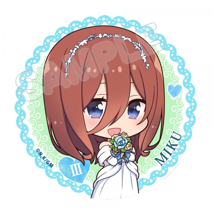 ぷちちょこトレーディング缶バッジ(BOX)/映画「五等分の花嫁 ぷちちょこトレーディング缶バッジ(BOX)/映画「五等分の花嫁