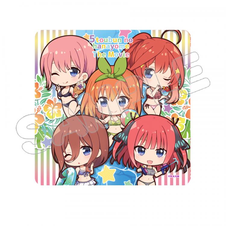 ぷちちょこラバーマットコースター／映画「五等分の花嫁」 | TBS・MBS