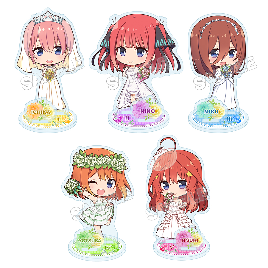 五等分の花嫁まるお】駿河屋 - 付属品付)五等分の花嫁