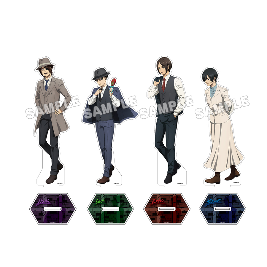 進撃の巨人 エレン 描き下ろし アクリルフィギュア L マーレ潜入