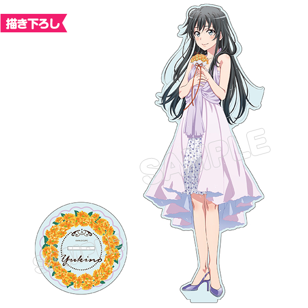 描き下ろしアクリルフィギュアL／雪ノ下雪乃ドレス／やはり俺の青春