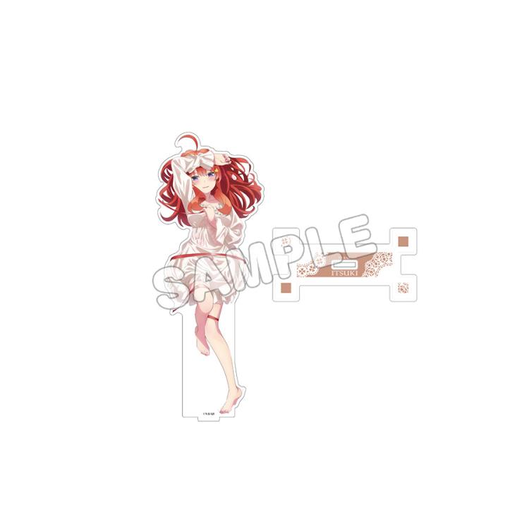 【楽ギフ_のし宛書】 描き下ろしアクリルフィギュアM(ネグリジェ)／五等分の花嫁 キャラクターグッズ
