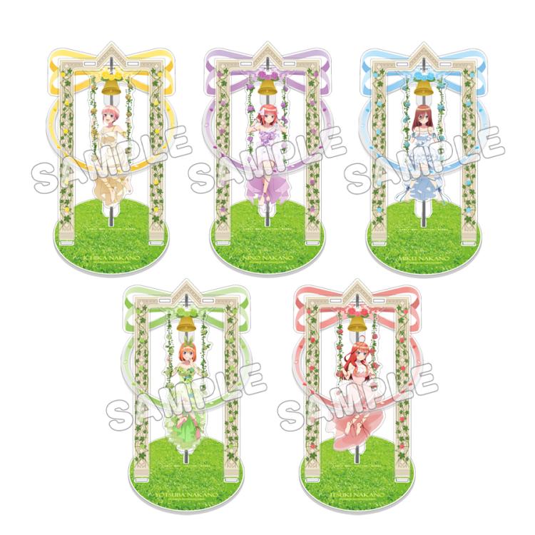 五等分の花嫁　MANGEKYO　全5種　アクリルフィギュア　TSUTAYA 五等分の花嫁 MANGEKYO 全5種 アクリルフィギュア TSUTAYA
