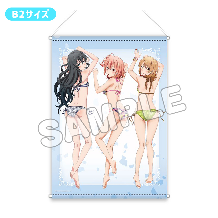 全身イラストをお楽しみになりたいお客様にはヒロイン3人が揃ったタペストリーがおすすめです！