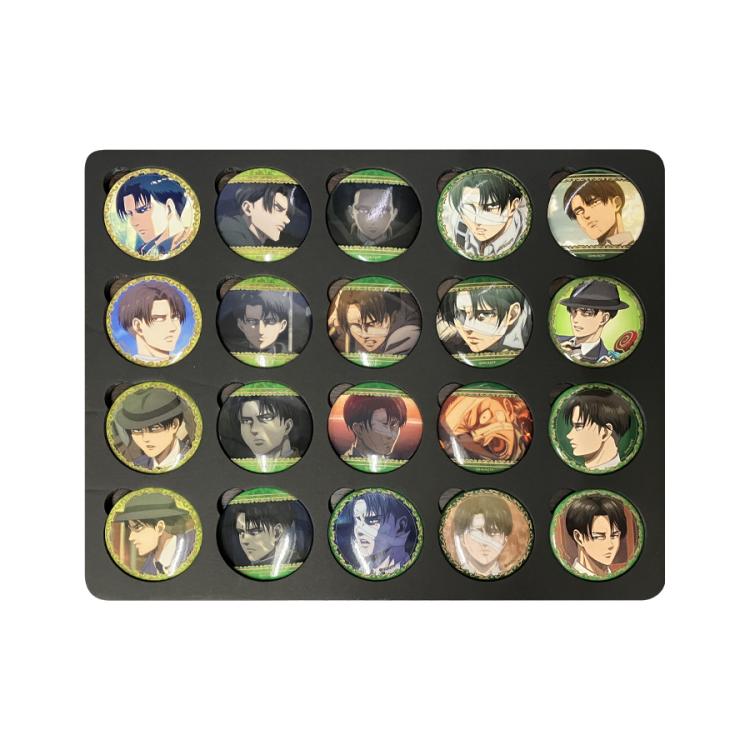 アニメキャラクター缶バッジ 20個セット