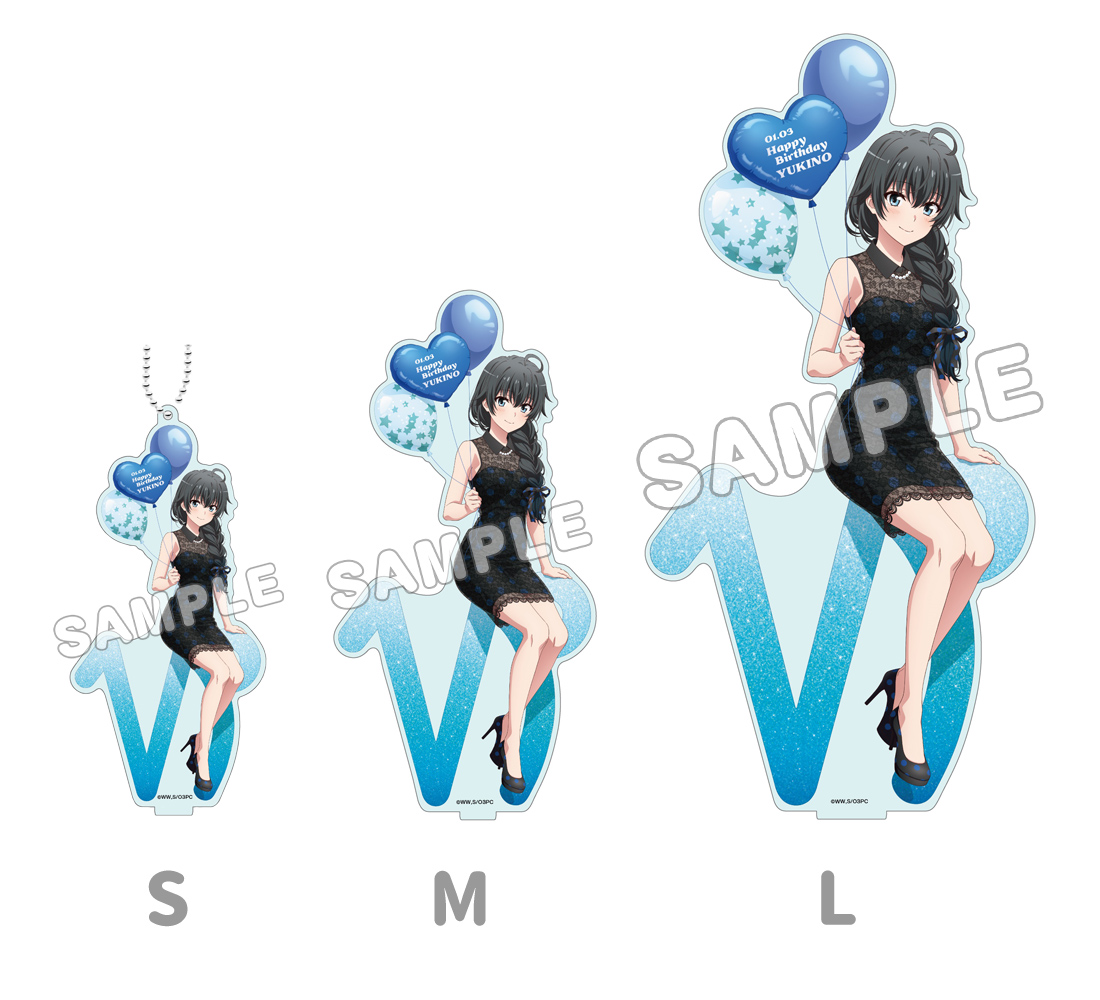 Lサイズの他、キーホルダーとしても楽しめるSサイズや、1周り小さいMサイズも別売りでご用意しています。