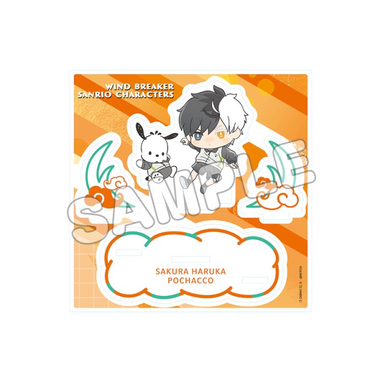 WIND BREAKERサンリオ」コラボ第2弾！桜ポチャッコ・蘇枋クロミ