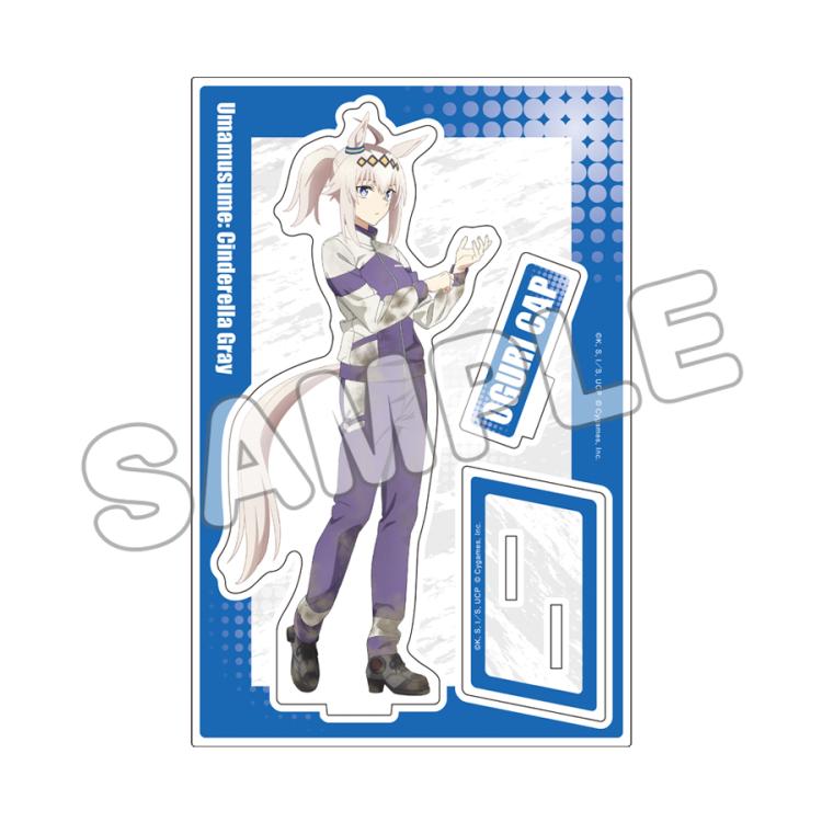 【未開封】ねんどろいど 2101 ウマ娘　オグリキャップ　シンデレラグレイ 新聞 アニメ『ウマ娘 シンデレラグレイ』 回転アクリルスタンド