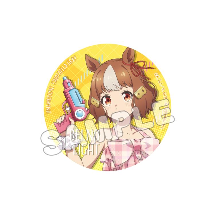 トレーディング缶バッジ／Summer Style／アニメ『ウマ娘