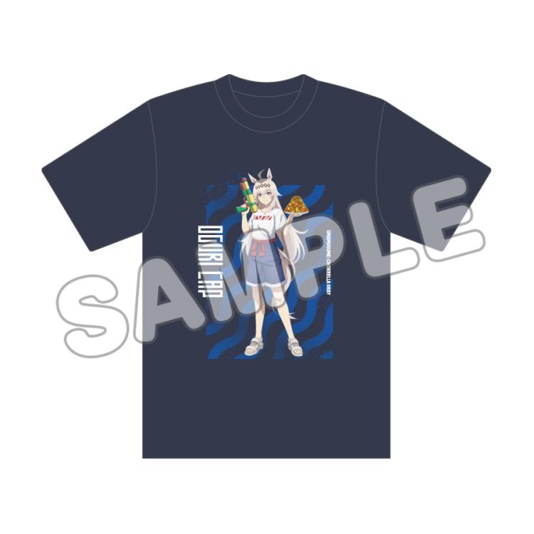 ウマ娘 シンデレラグレイ 墨絵Tシャツ オグリキャップ サイズL Tシャツ(Lサイズ)/オグリキャップ/Summer Style/アニメ