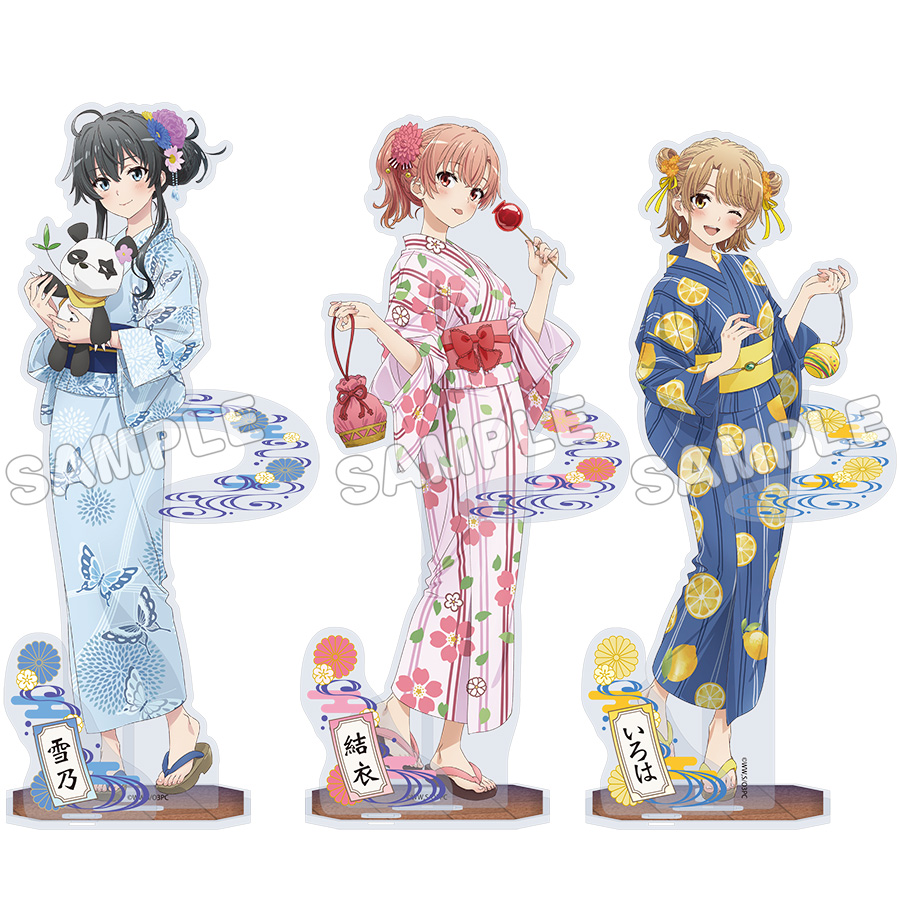 ヒロインが揃ったアクリルジオラマや立体アクリルフィギュアもおすすめです！