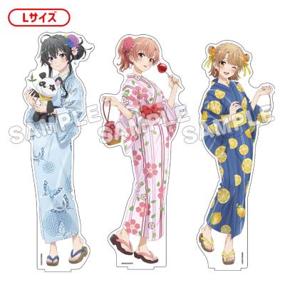 俺ガイル　アクリルフィギュアMセット やはり俺の青春ラブコメはまちがっている。完よりBIGアクリル