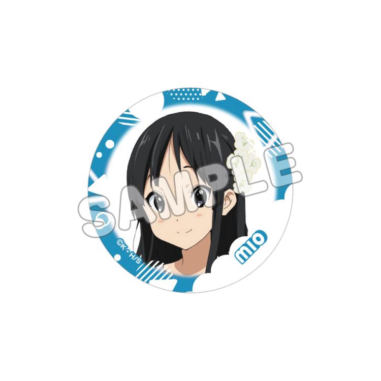 けいおん　澪　箔押し缶バッジ トレーディング缶バッジ(全10種)／澪／単品／けいおん! | TBS