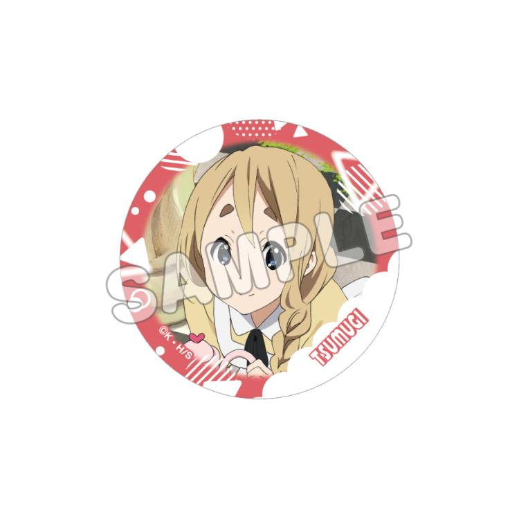 けいおん! 琴吹紬 ムギちゃん 限定デカバッチ 缶バッジ ④ けいおん 琴吹紬 ムギ 15周年 限定 描き下ろし 缶バッジ 4点