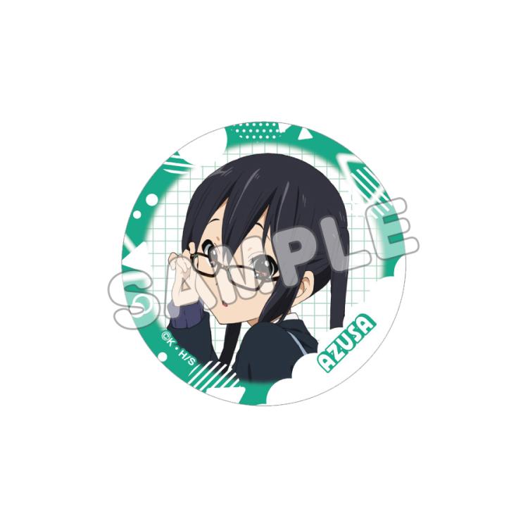 けいおん 缶バッチ×8 トレーディング缶バッジ(全10種)/梓/単品/けいおん! | TBS