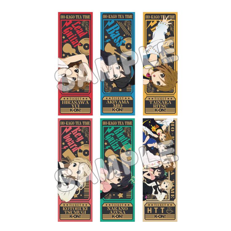トレーディングチケット風カード(全6種)／星／単品／けいおん