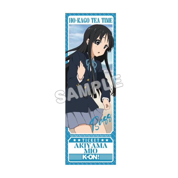トレーディングチケット風カード(全6種)／制服／単品／けいおん