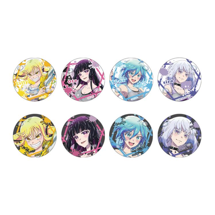 ロックは淑女の嗜みでして　CD 特典　缶バッジ　未開封　10個セット トレーディング缶バッジ／ロックは淑女の嗜みでして | TBS・MBS