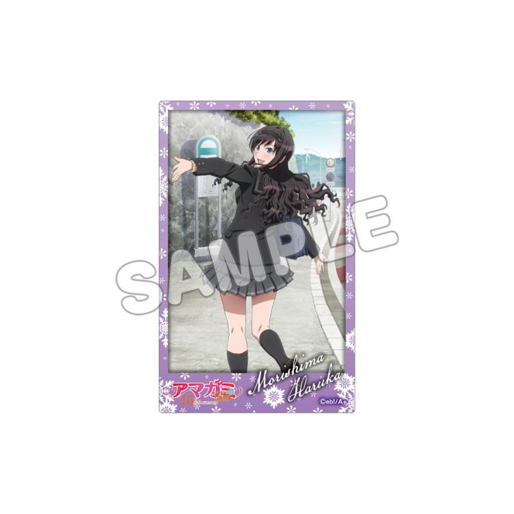 アマガミss DVD 特典　2枚セット トレーディングアクリルカード(全6種)／BD-DVDジャケット-ソロ
