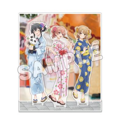 俺ガイル　アクリルフィギュアMセット 俺ガイル c106 16日 立体アクリルフィギュア 3人セット - メルカリ