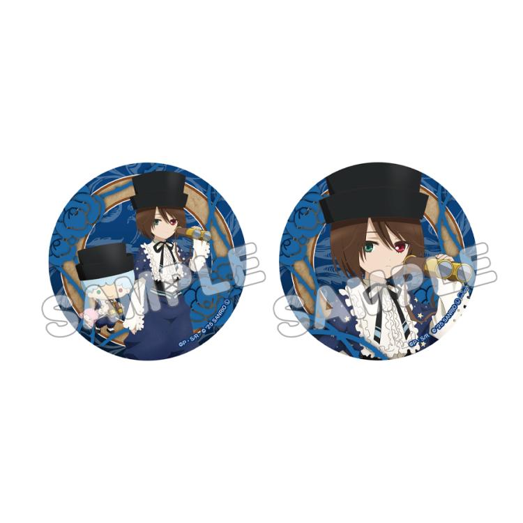 ローゼンメイデン×サンリオ 缶バッジ コンプリートセット１BOX トレーディング缶バッジ(全14柄)／ローゼンメイデン×サンリオ