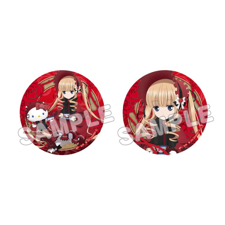 ローゼンメイデン×サンリオ 缶バッジ コンプリートセット１BOX トレーディング缶バッジ(全14柄)／ローゼンメイデン×サンリオ
