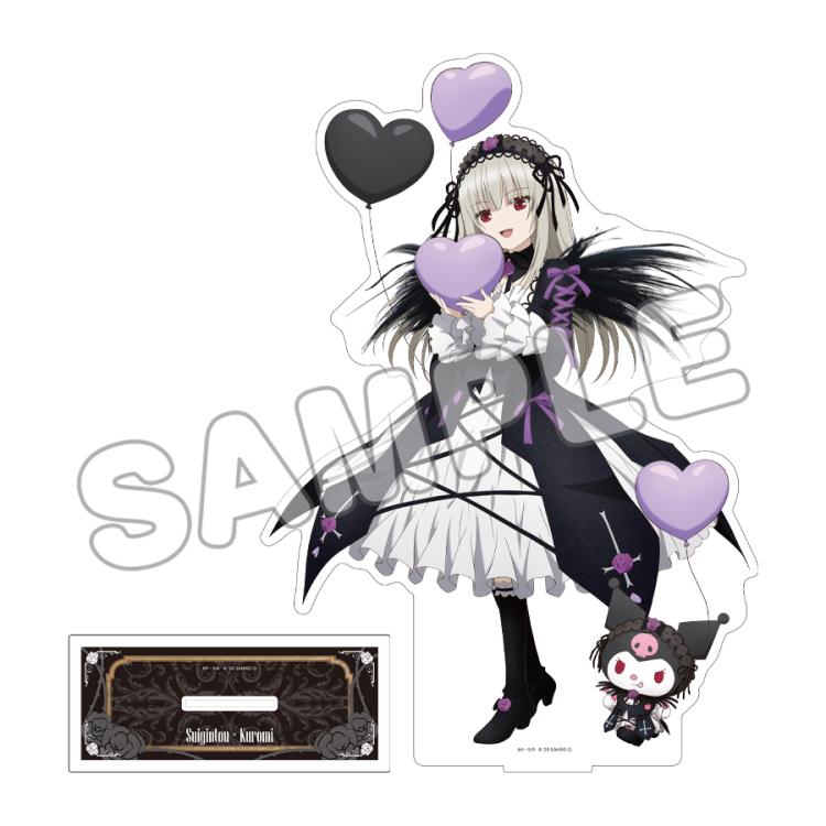 ローゼンメイデン 水銀燈×クロミ アクリルブロック サンリオコラボ アニまるっ！限定】アクリルフィギュアLL／ローゼンメイデン