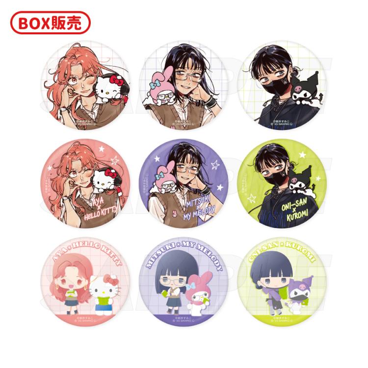 気になってる人が男じゃなかった　マズル　ホログラム缶バッジ　vol.1 box 気になってる人が男じゃなかった POP UP STORE (ポップアップ