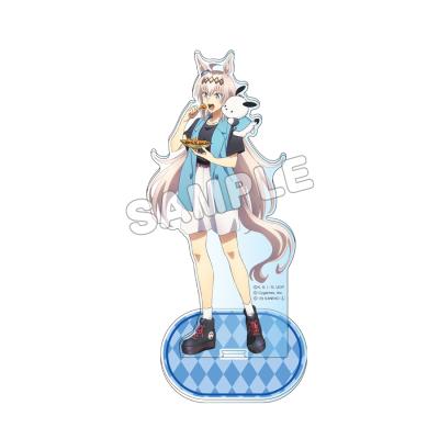 オグリキャップ＆タマモクロス オリジナルクリアうちわ 中古】うちわ オグリキャップ＆タマモクロス オリジナルクリア