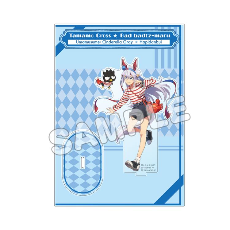 アクリルスタンド／タマモクロス×バッドばつ丸／アニメ『ウマ娘